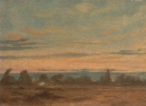 Estate - Paesaggio serale, ca. 1825 da John Constable