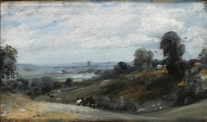 La valle di Dedham da Langham, 1812 da John Constable