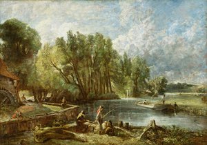 I giovani waltoniani - Stratford Mill, c.1819-25 da John Constable