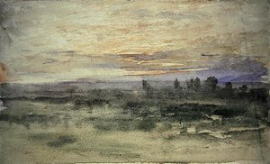Vista da Hampstead da John Constable
