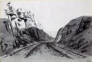 Taglio di Blisworth, Northamptonshire, settembre 1838