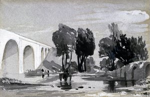 Viadotto di Blythe, Hampton-in-Arden, c.1838 da John Cooke Bourne