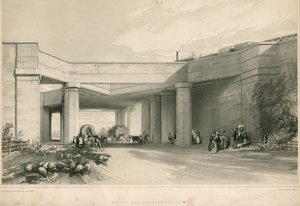 Ponte sulla Uxbridge Road, Londra da John Cooke Bourne