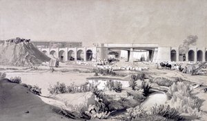 Ponte di Hampstead Road, 5 ottobre 1836 da John Cooke Bourne