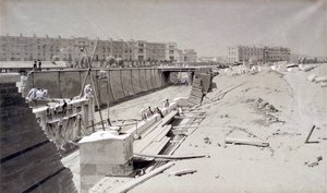 Ponte di Hampstead Road, dal lato di Camden, 11 agosto 1836