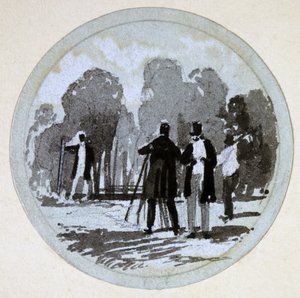 Livellamento, London & Birmingham Railway, c.1838 da John Cooke Bourne