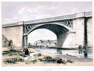 Ponte di Nash Mill, vicino a Kings Langley, Hertfordshire, 1839