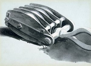 Carrucola usata nella costruzione ferroviaria, 1833-38