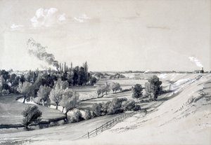 Rilevato di Watford, Hertfordshire, 29 ottobre 1837 da John Cooke Bourne
