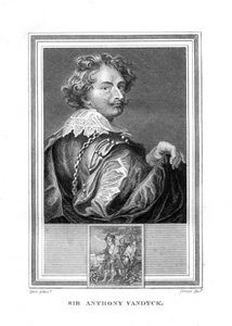 Sir Anthony Anton van Dyck, 1599-1641, pittore fiammingo, 1825 da John Corner