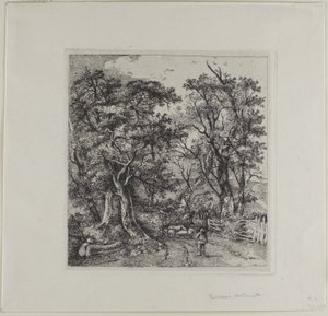 Scena di strada, Heathersett da John Crome