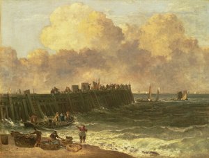 Il molo di Yarmouth, c.1810