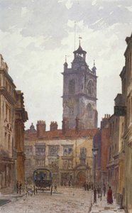 Chiesa di San Giles senza Cripplegate, Città di Londra da John Crowther