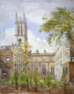 Chiesa di San Michele, Cornhill, Città di Londra, 1882 da John Crowther