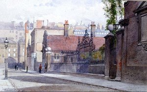 Ospedale Emmanuel, Buckingham Gate, vista dalla strada da John Crowther