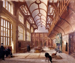 Interno della Certosa, Londra, 1885 da John Crowther