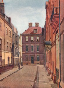 Casa del giudice Jeffreys, Delahay Street, Westminster, Londra, c1880 1926 da John Crowther