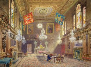 Sala delle Livree della Compagnia dei Mercanti, 1901 da John Crowther