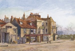 Londra perduta: Lawrence Street, Chelsea, angolo sud-est da John Crowther