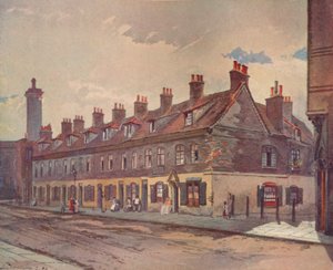 Vecchie case in Pye Street, Westminster, Londra, 1883 1926 da John Crowther