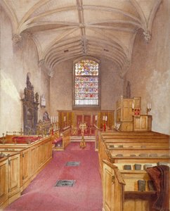 Rolls Chapel, Chancery Lane, Londra, 1886 da John Crowther