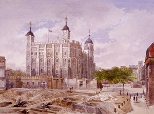 Torre di Londra, Londra, 1883 da John Crowther