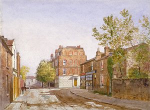 Veduta di Mawson House, Chiswick Lane, Chiswick, Londra da John Crowther