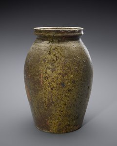 Vaso da John Davis (attr.to) Leopard