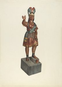 Indiano del negozio di sigari da John Davis