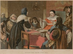 La Moglie di Bunyan davanti al Giudice Hale