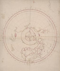 Humfray Gylbert cavaliere la sua carta, c.1582 da John Dee