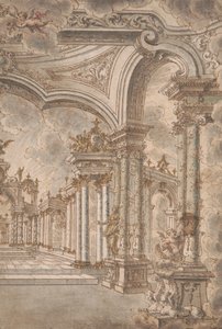 Una fantasia architettonica da John Devoto