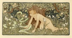 Eva e il Serpente da John Dickson Batten