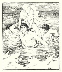 Illustrazione per La storia di Deirdre da John Dickson Batten