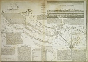 Nuova e corretta carta della costa marina, dalle luci di Orfordness a Prittlewell