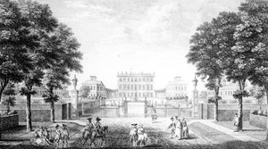 Cliveden House vicino al Maidenhead Bridge nella contea di Bucks, 1753