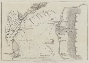 Il porto di Kagosima, Giappone da John Dower