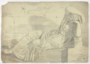 Dopo la scultura di Arianna da John Downman