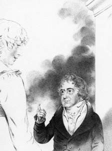 Conte Jozef Boruwlaski con la figlia dell