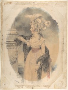 Elizabeth Ford, poi Lady Colville di Culross, 1785 da John Downman