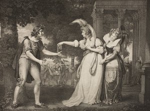 Prato davanti al palazzo del Duca, Atto I, Scena II, da 