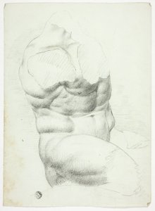 Torso di statua antica da John Downman