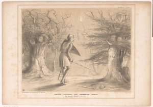 Caricatura con Lord Russell come Tancredi