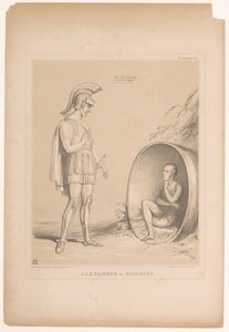Caricatura di Sir Robert Peel da John Doyle