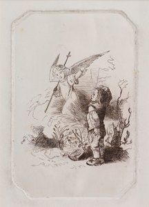 Ragazzo e angelo da John Duncan