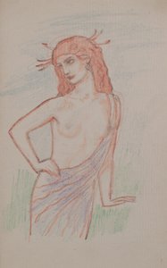 Senza titolo [Figura femminile] da John Duncan