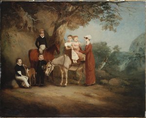 La famiglia Marriott, 1815 da John E. Ferneley