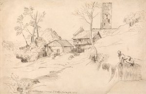 Paesaggio italiano (dopo Tiziano) da John Evelyn
