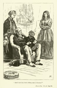 Illustrazione per Phineas Finn di Anthony Trollope da John Everett (after) Millais