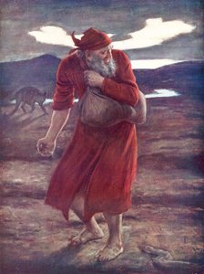 Il seminatore di zizzania da John Everett (after) Millais